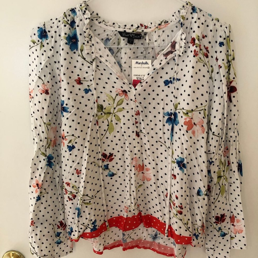 New, Funky-Patterned Blouse